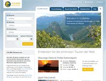Tablet Screenshot of colibri-reisen.de